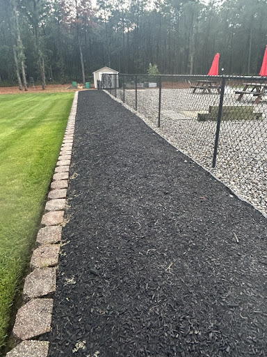 Clean Paver and Mulch Edge